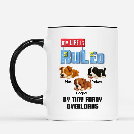4435MUS2 3d printing effect cute dog mug personalized dog lover gifts 4435MKYTC