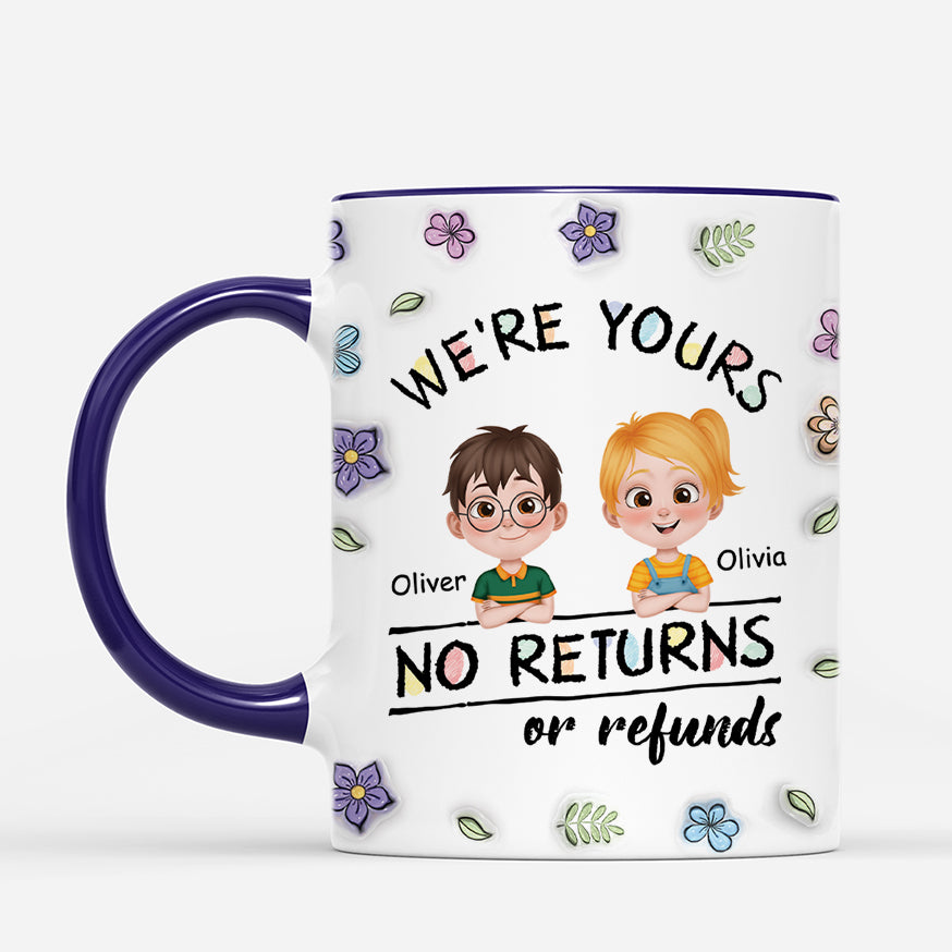 4449MUS2 3d printing effect personalized gifts for parents funny mugs for mom and dad 4449MKT0A