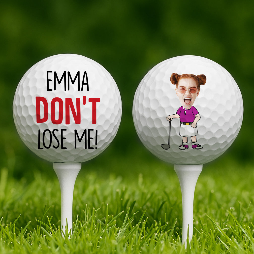 4485KUS2 personalized golf gifts for men funny golf ball face_ 4485KTM3B