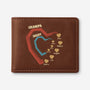 4492JUS1 personalized leather wallet with names unique grandpa gifts 4492JTMAB