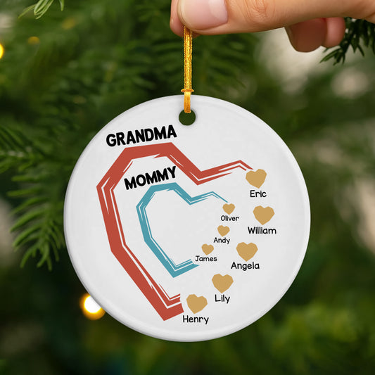 4492OUS2 personalized ceramic ornaments christmas gifts for grandpa 4492OTMAB