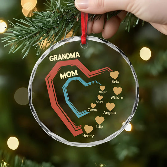 4492OUS2 personalized glass ornaments christmas gifts for grandpa 4492OTMAB