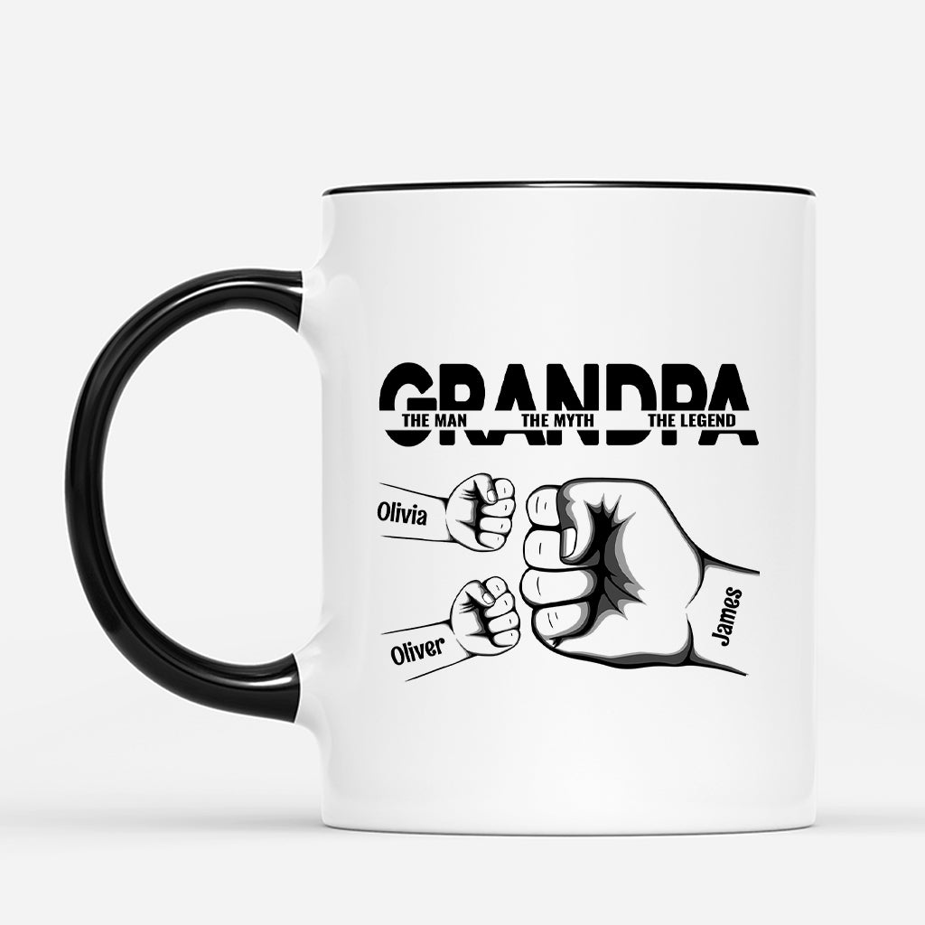 4502MUS3 personalized dad mug the man the myth the legend mug_ 4502M8QNB