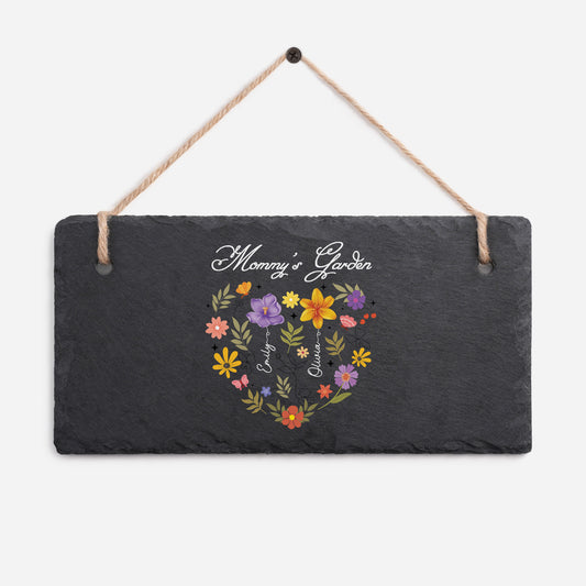 4541AUS1 personalized slate garden signs grandmamoms garden gifts 4541aeslta_95a31278 5ffd 4df1 9d56 5bf064a8ffaf