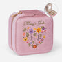 4541AUS1 personalized velvet jewelry box momgrandmas garden gifts 4541ajslta
