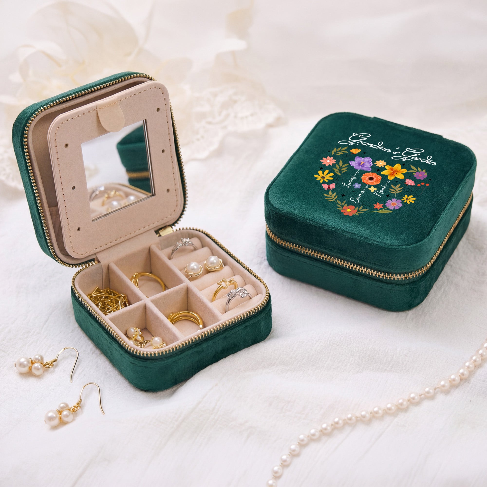 4541AUS2 personalized velvet jewelry box momgrandmas garden gifts 4541ajslta_5b36f4c3 f80e 4958 87b4 90e2e2d30664