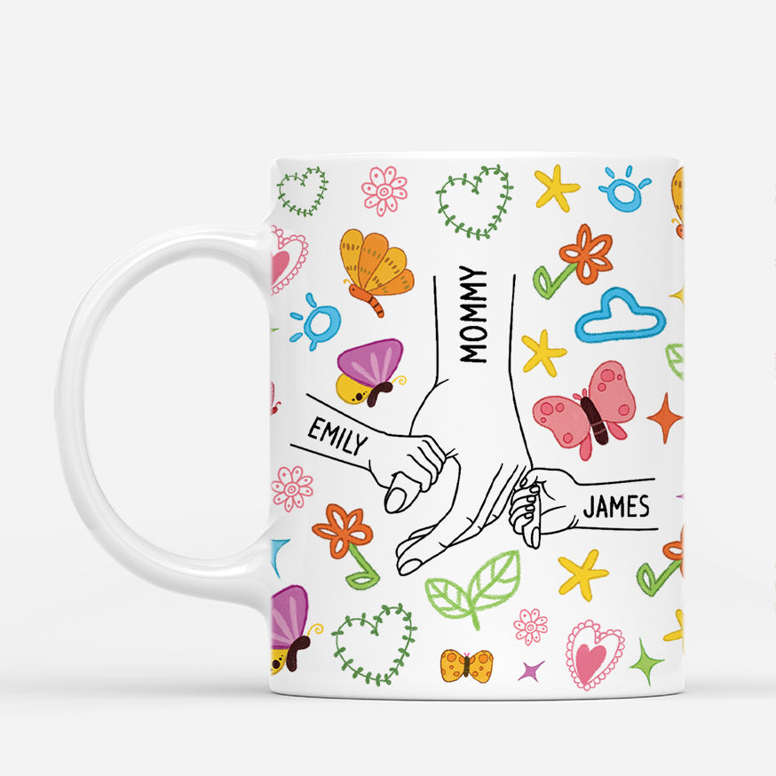 4549MUS1 personalized mother gifts cute and colorful mugs for mom 4549M