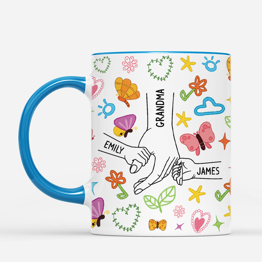 4549MUS2 personalized mother gifts cute and colorful mugs for mom 4549M
