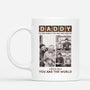 4558US1 personalized photo mugs for dad to the world you are a father 4558