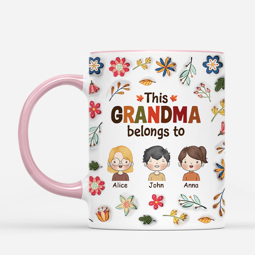 4588MUS2 3d printing effect custom floral mugs for mom this mom belongs to mug 4588M3Q8A
