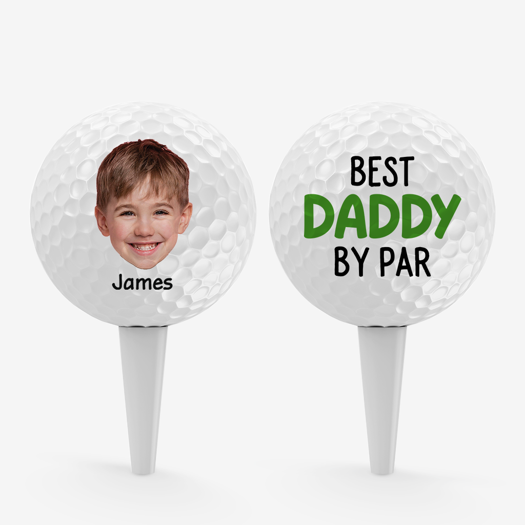 4589KUS1 personalized golf gifts for dad best dad by par golf balls_ 4589K8H5B