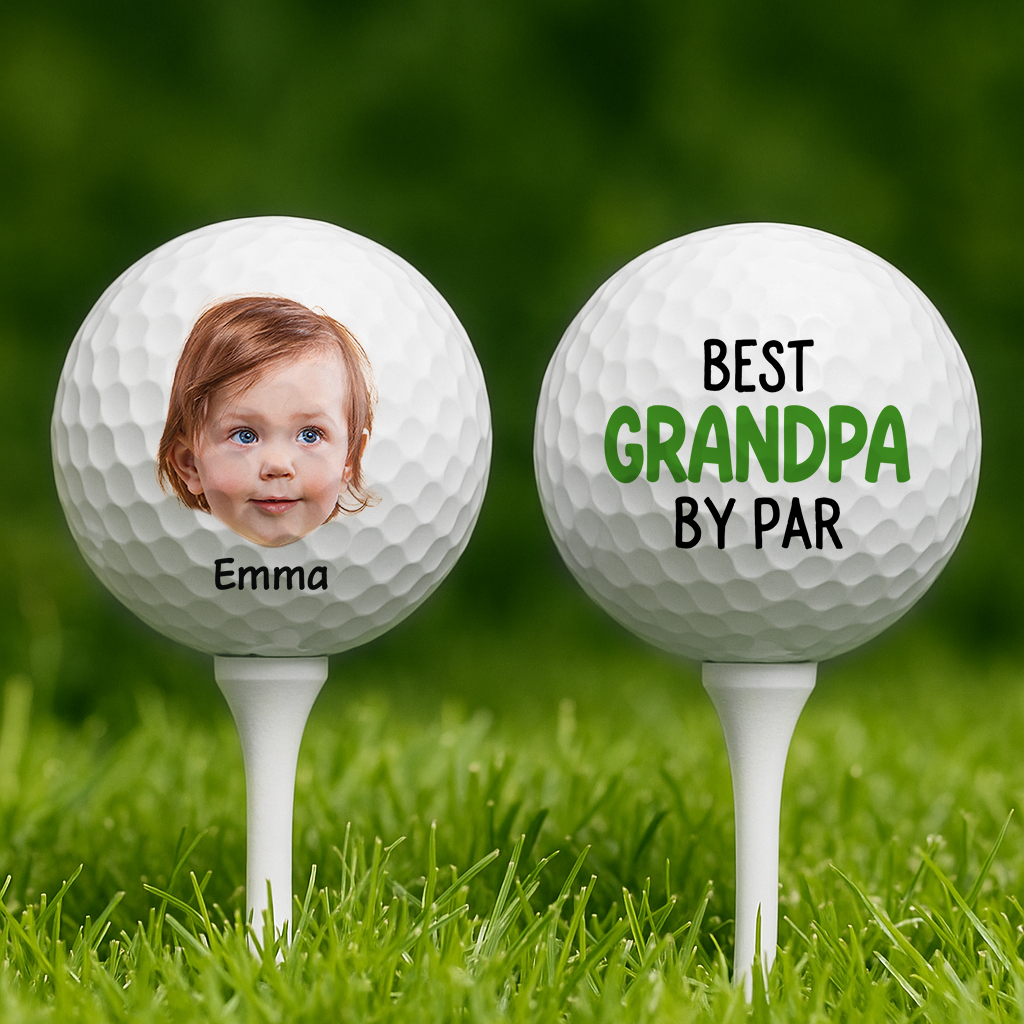 4589KUS2 personalized golf gifts for dad best dad by par golf balls_ 4589K8H5B