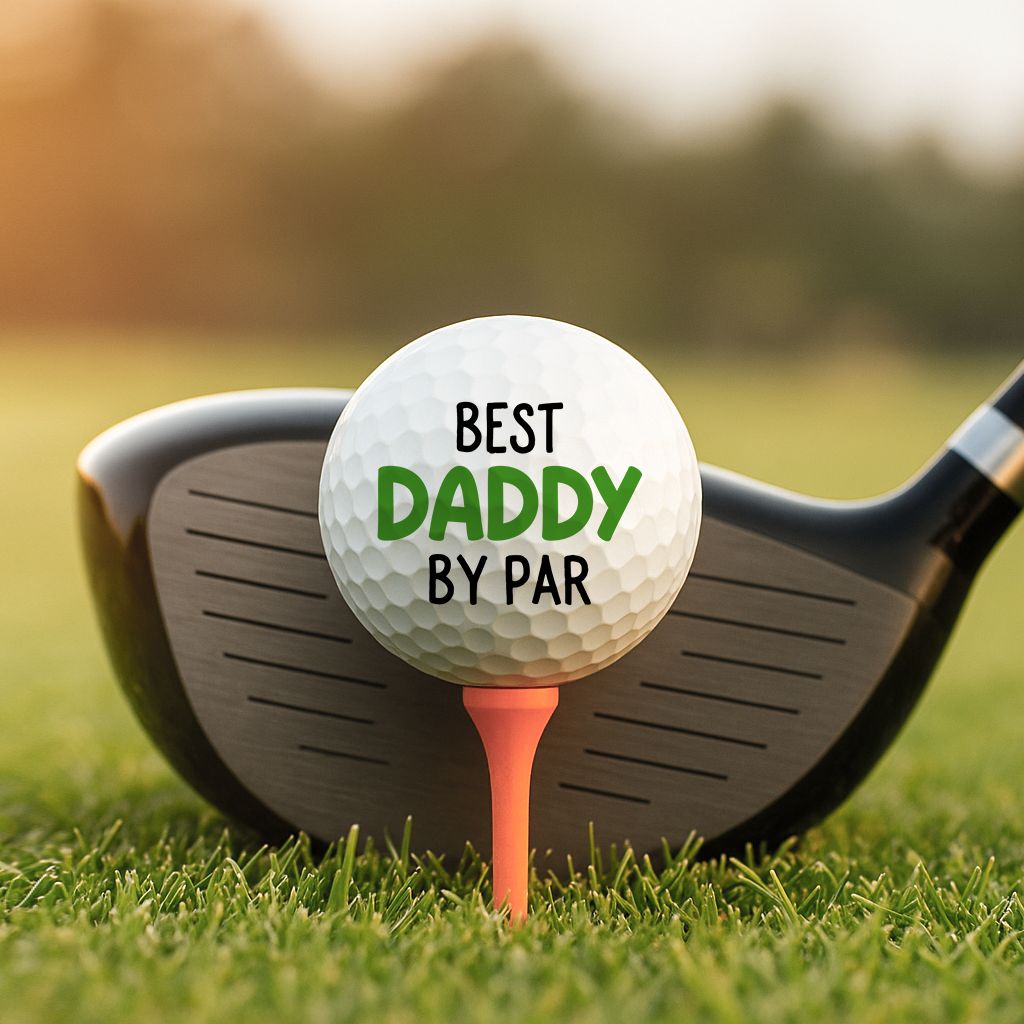 4589KUS3 personalized golf gifts for dad best dad by par golf balls_ 4589K8H5B