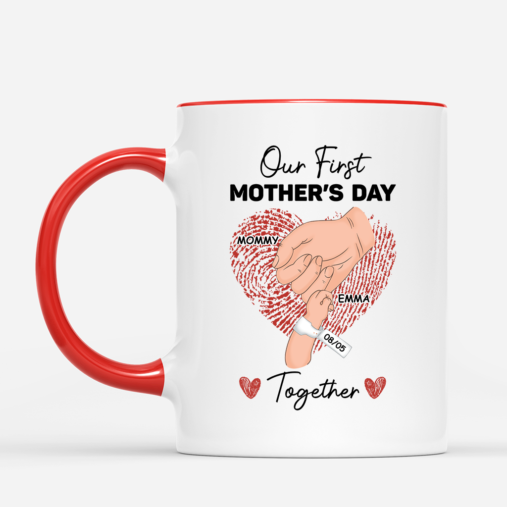 4594MUS2 custom first fathers day mug fathers day gifts for first time dads_ 4594MTH3B
