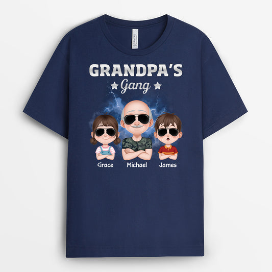 4596AUS3 custom dad shirts cool gifts for fathers day daddys gang 4596AKQ0B
