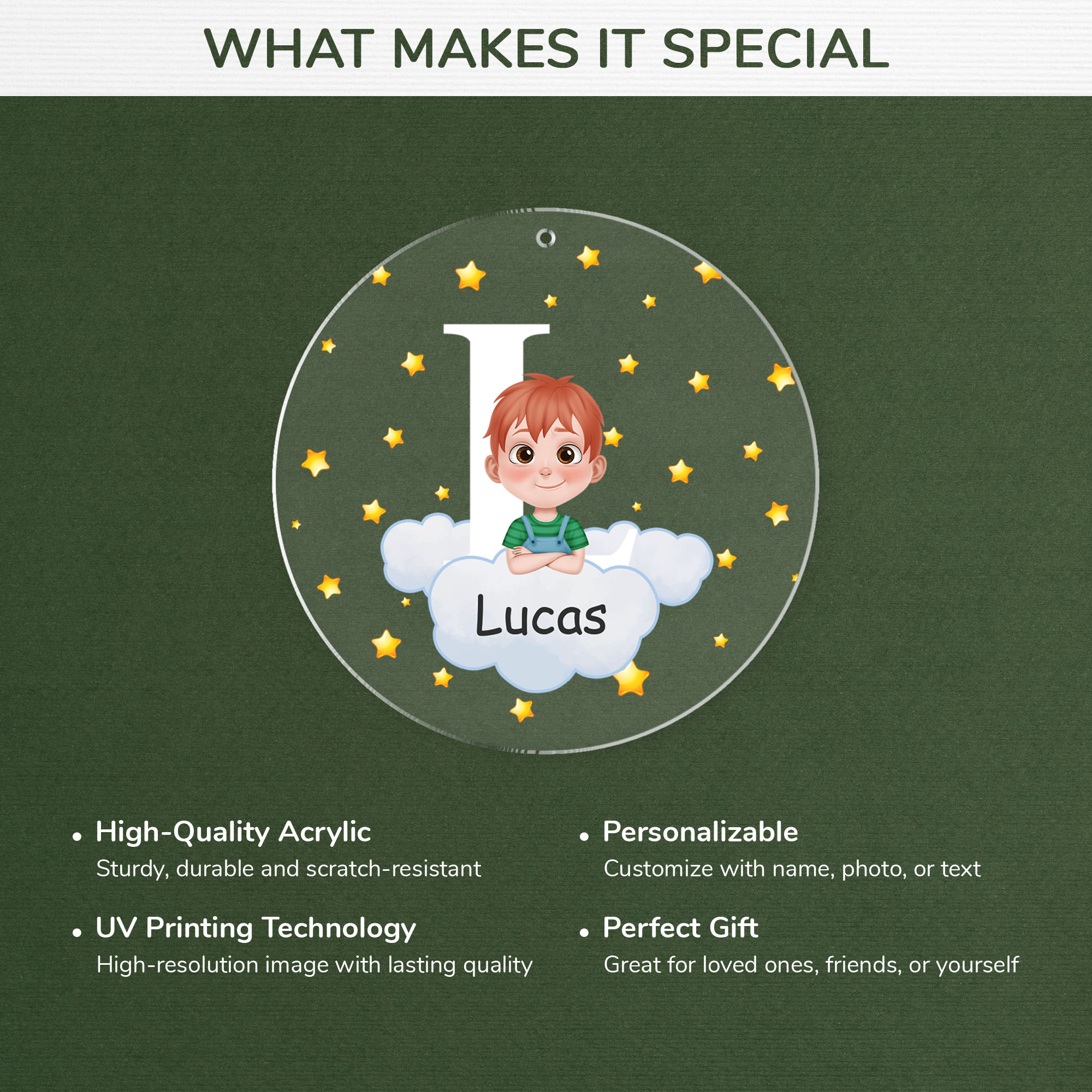 4606OUS4 personalized gifts for kids acrylic name christmas ornaments_ 4606OKV0K