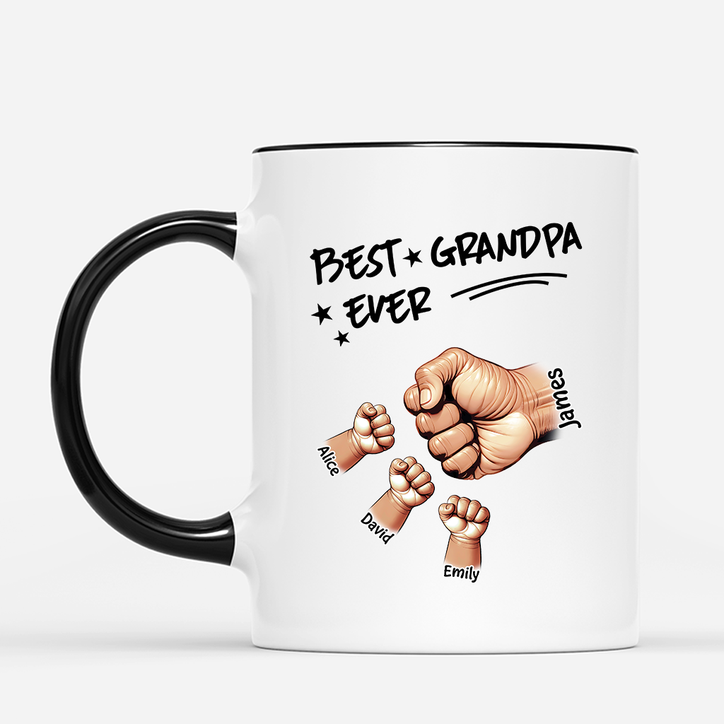 4609MUS2 personalized fathers day mugs for dad best dad ever gifts 4609M