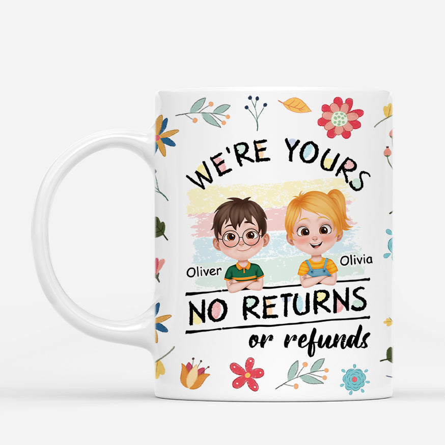 4613MUS1 personalized mom mug funny gifts for mom were yours no returns 4613MTT0A