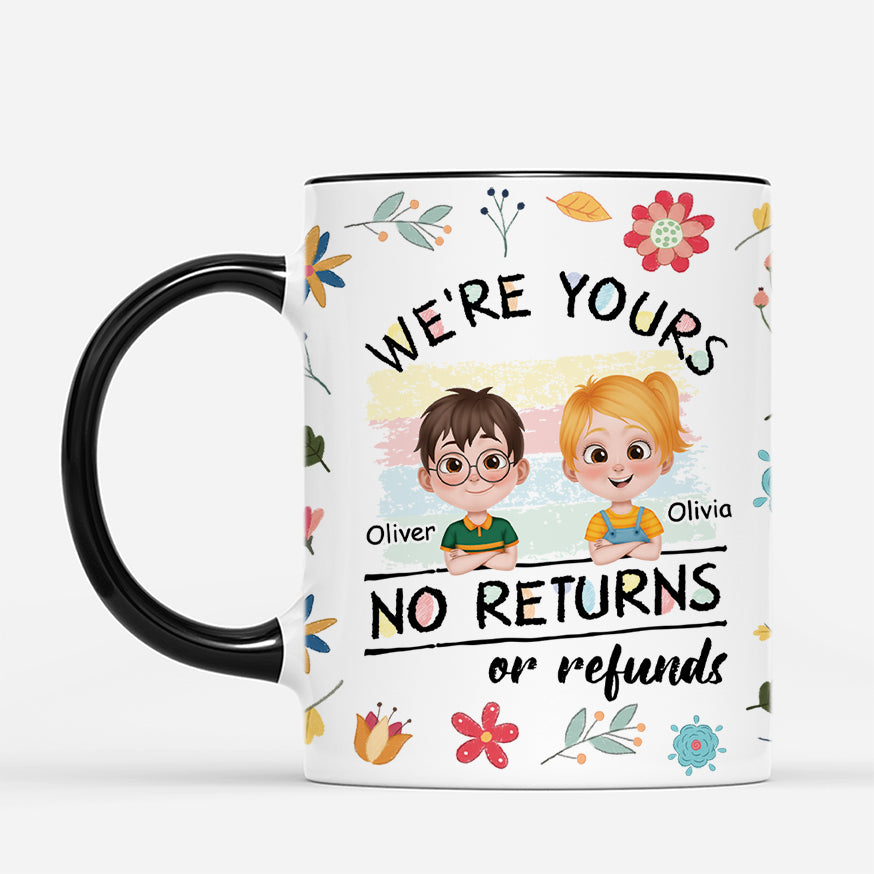 4613MUS2 personalized mom mug funny gifts for mom were yours no returns 4613MTT0A