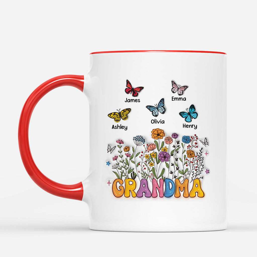 4620MUS2 3d printing effect personalized mom gifts butterfly mugs for mom 4620M665A