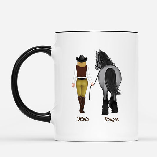 4622MUS2 personalized horse gifts for men_ mug for horse lovers 4622MKK8B
