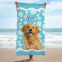 4630BUS2 customized beach towels unique gifts for cat lovers 4630BTM5D