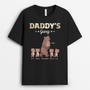 4633AUS1 personalized gifts for dad cute papa bear shirt with names 4633AKK3B