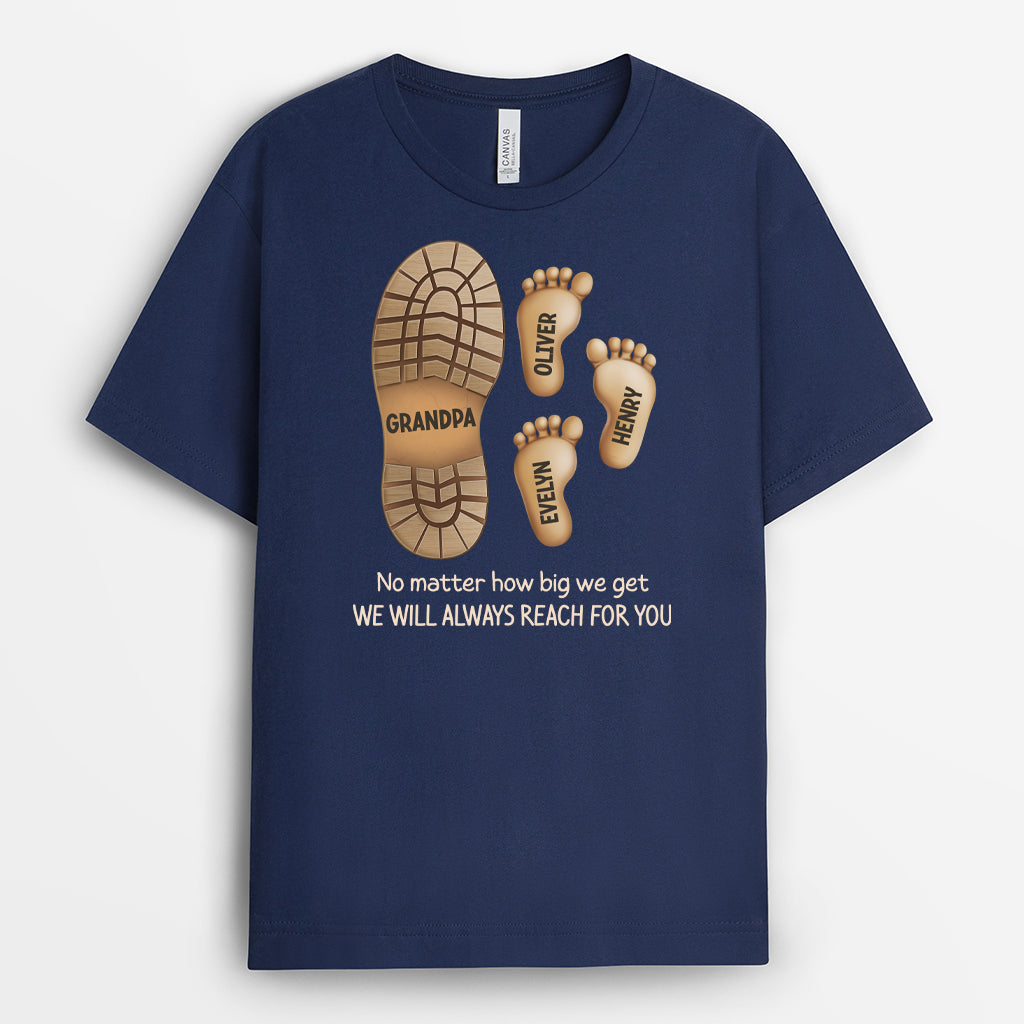 4635AUS2 personalized dad shirt sentimetal fathers day gifts for dad 4635A86AB