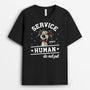 4639AUK1 personalised service human do not pet_ dog shirt 4639A8IMC