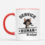 4639MUS2 custom cat mug cat lover gifts service human do not pet_ 4639M8IMD