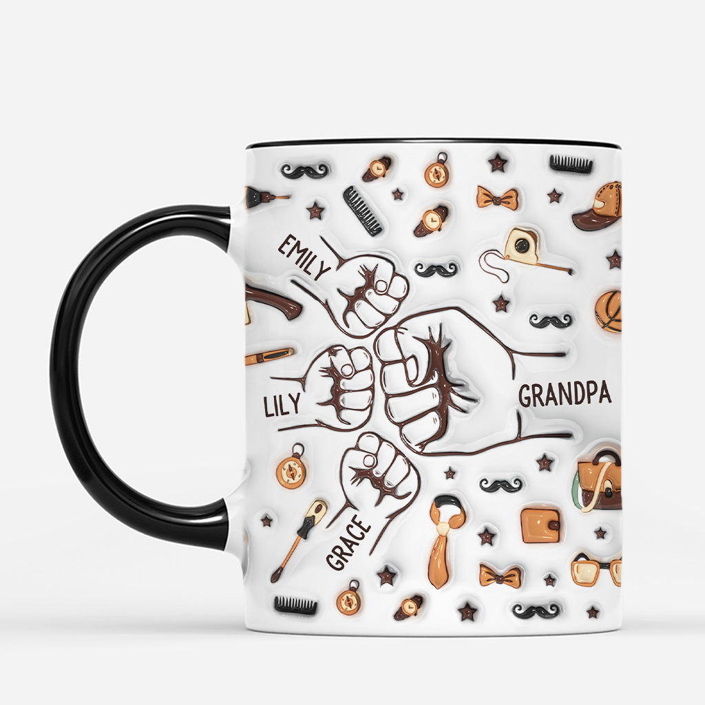 4650MUS2 3d printing effect personalized fathers day mug cool gift for dad 4650M8K5B