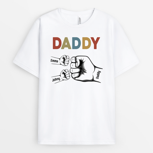 4677AUS1 customized fathers day shirts with names cool gifts for daddy 4677AKH0B