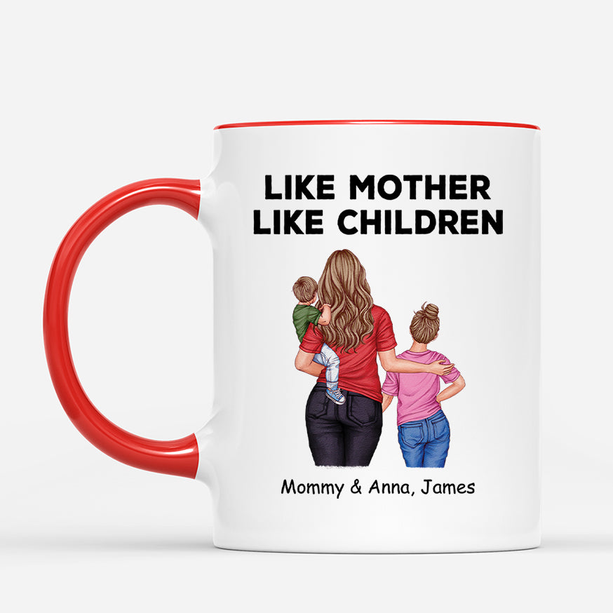 4686MUS2 personalized gift for dad like father like son mug 4686M5L5B