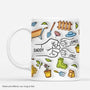4710MUS1 3d printing effect personalized gifts for parents gardening mug 4710M5K5B