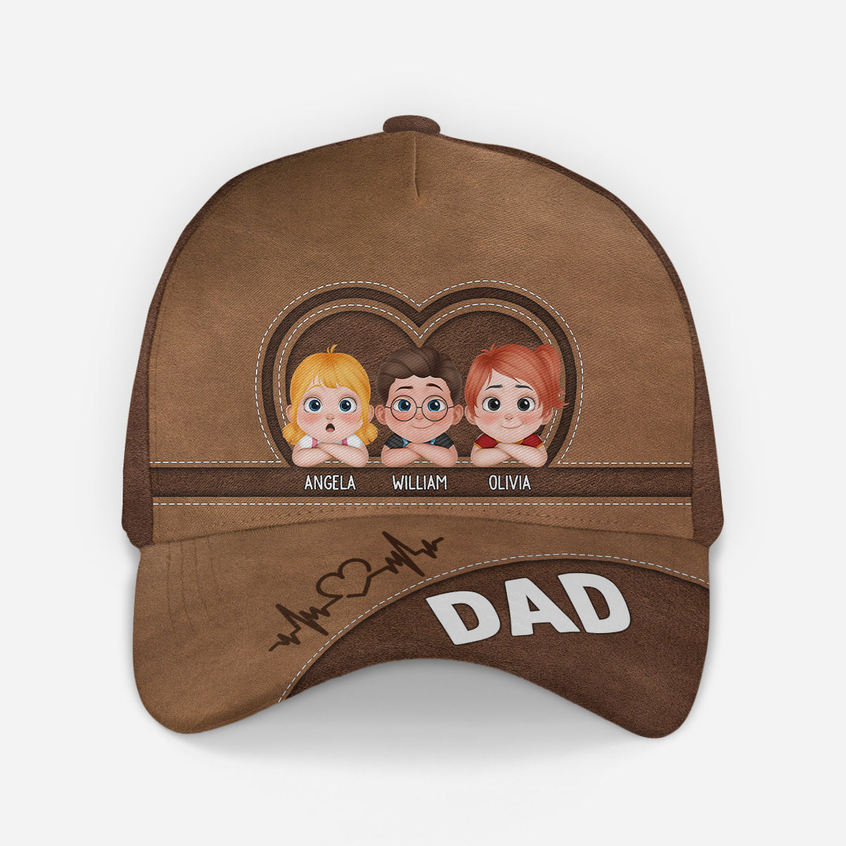 Father's Cap Personalized Fathers Day Caps - Unique Presents for Dad - Personal Chic