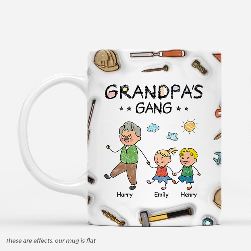 4717MUS1 3d printing effect personalized grandpa mugs grandpa fathers day gifts_ 4717M5M8B