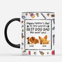 4718MUS2 3d printing effect personalized fathers day mugs unique dog dad gifts 4718M