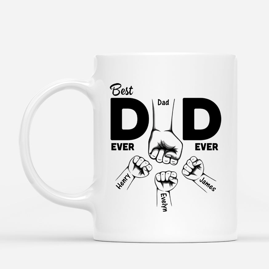 4726MUS1 personalized best dad ever mug dad mugs for fathers day 4726MKQ0B