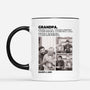 4743MUS2 custom dad gifts the man the myth the legend mug with pictures 4743MKM5B