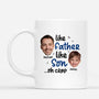 4763MUS1 personalized dad and son gifts_ like father like son mugs 4763M6TTB