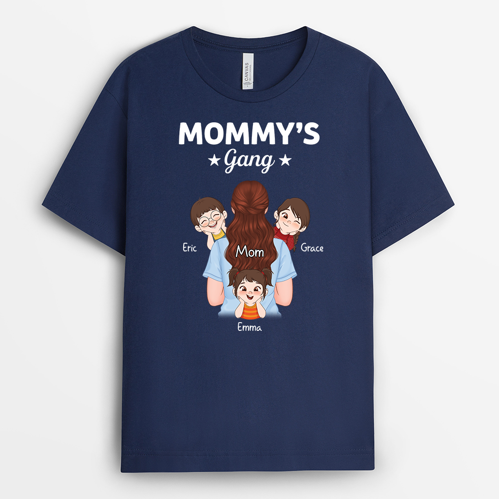 4769AUS2 personalized fathers apparel daddys gang t shirt 4769A3H0B