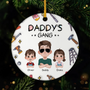 4785OUS1 3d printing effect personalized dad gifts ceramic christmas ornaments 4785OKT0B