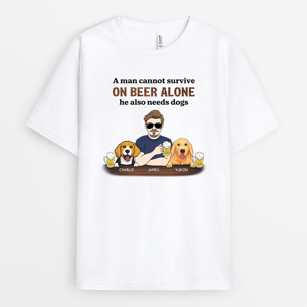 4800AUS1 custom dog shirts for humans funny gifts for beer lovers 4800ATGMC