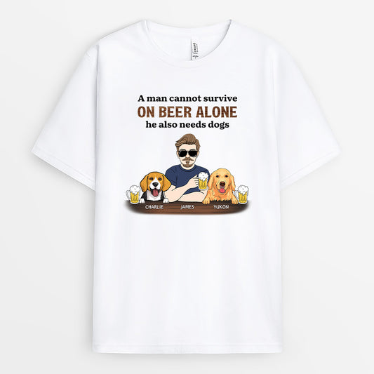 4800AUS1 custom dog shirts for humans funny gifts for beer lovers 4800ATGMC