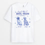 4803AUS1 custom dog mom present chinoiserie toile t shirt 4803A5KTC