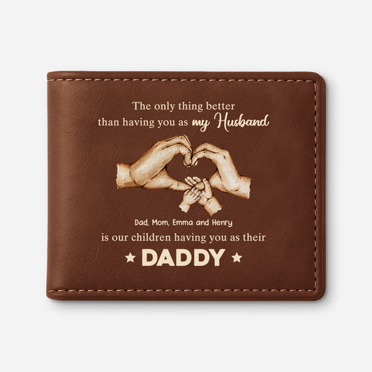 4814JUS1 custom gifts for him the best thing is leather wallets 4814J6I5B