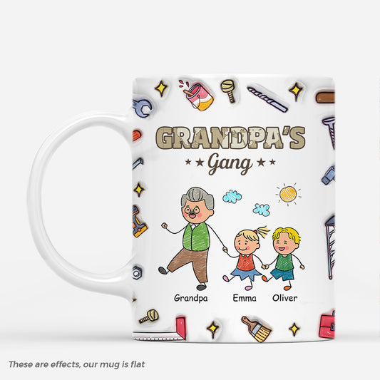 4816MUS1 custom grandad present grandads gang is us mug 4816M6M5B