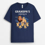 4836AUS2 custom dad t shirts lion daddys gang 4836AKL8B