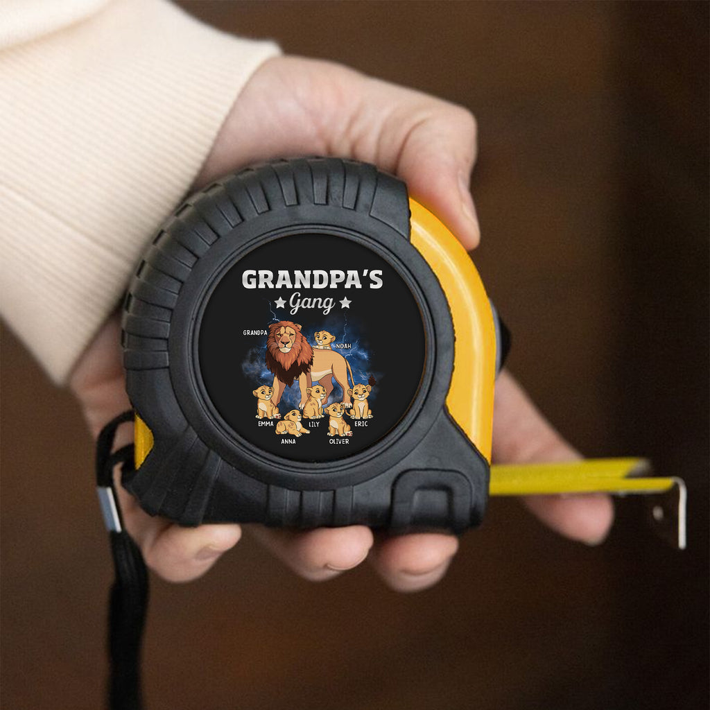 4836OUS2 customizable measuring tape_ cool lion gifts for dad 4836OKQ8B