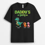 4837AUS1 personalized gifts for dad dinosaur daddys gang t shirt 4837AKT5B